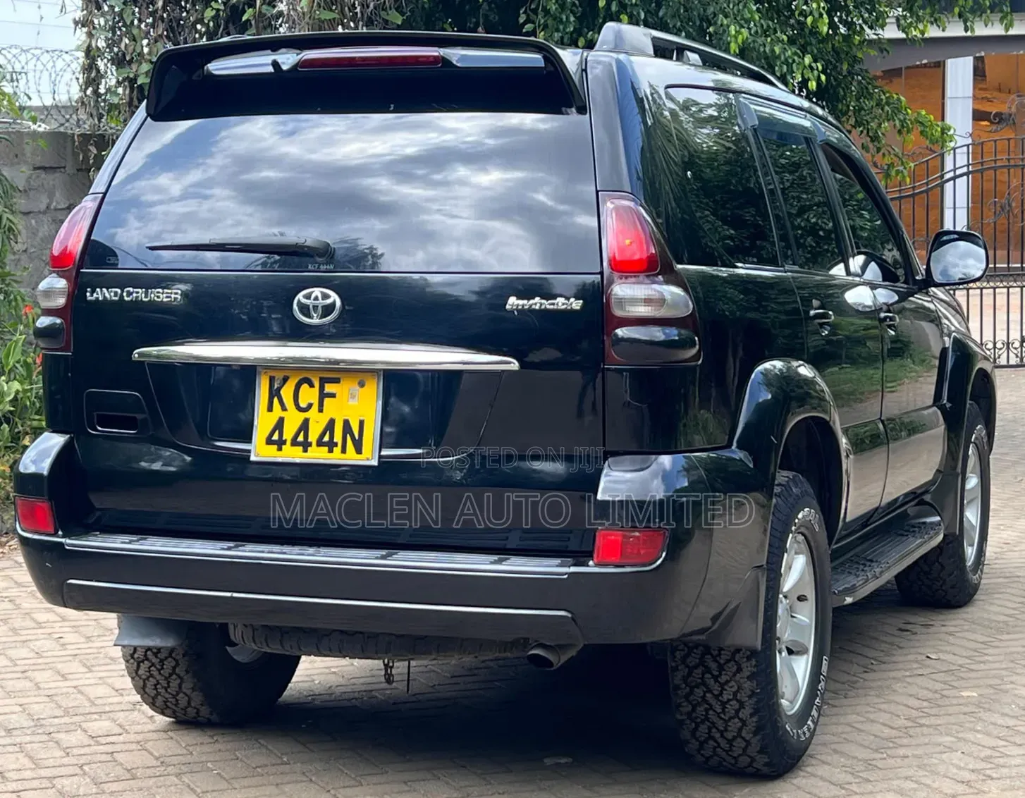 Toyota Land Cruiser Prado 2008 Black