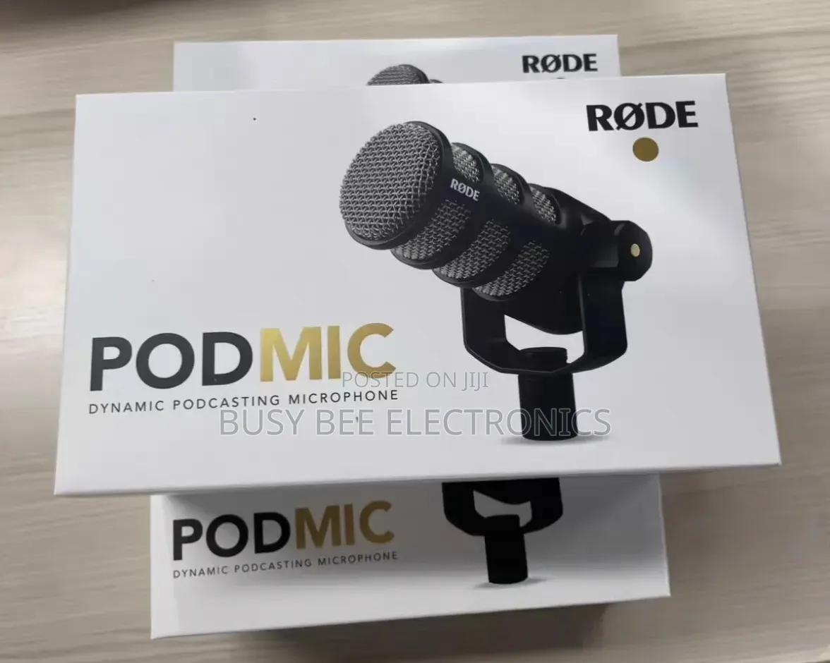 Rode Podmic Dynamic Microphone for Broadcast Live Broadcast