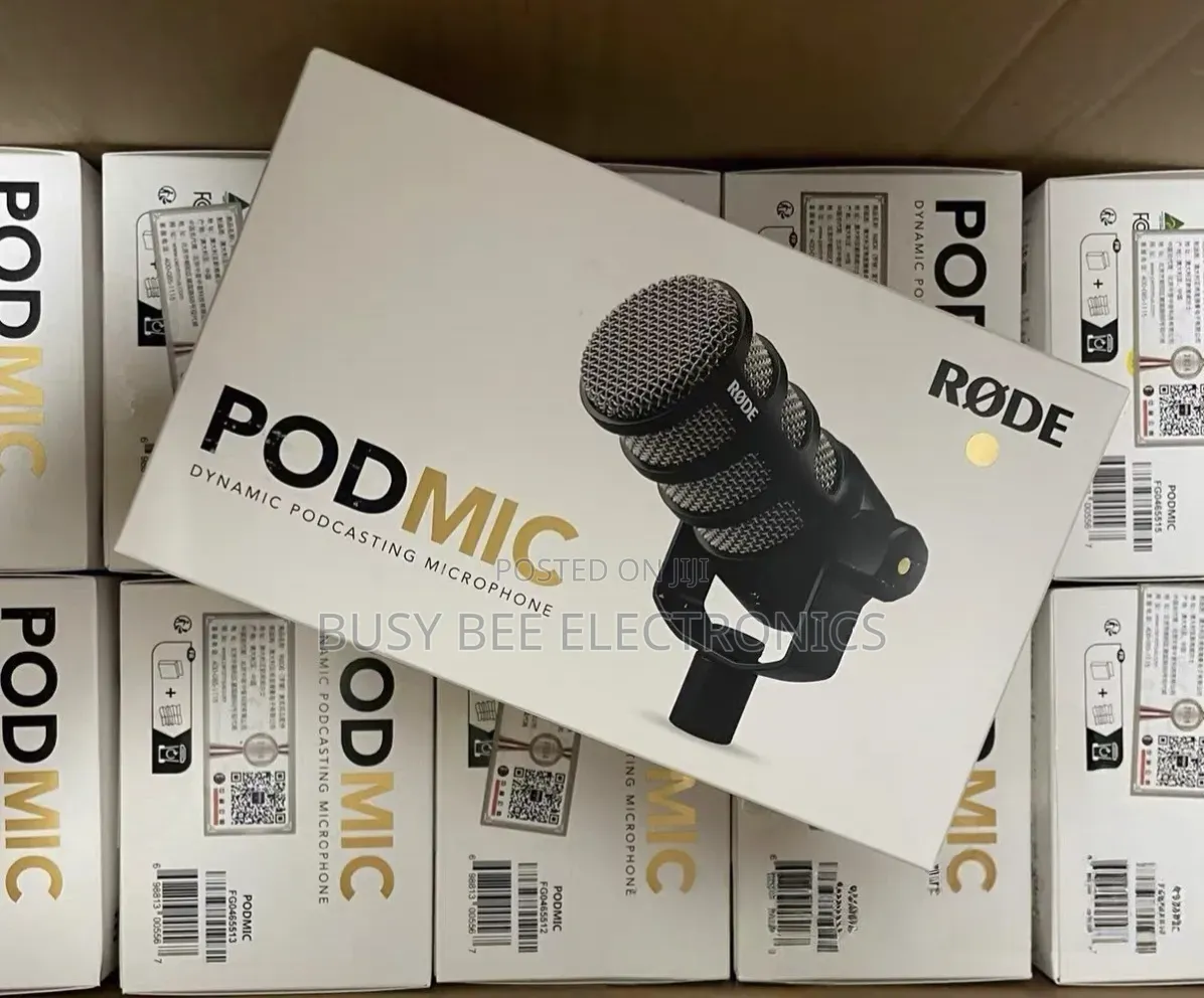 Rode Podmic Dynamic Microphone for Broadcast Live Broadcast