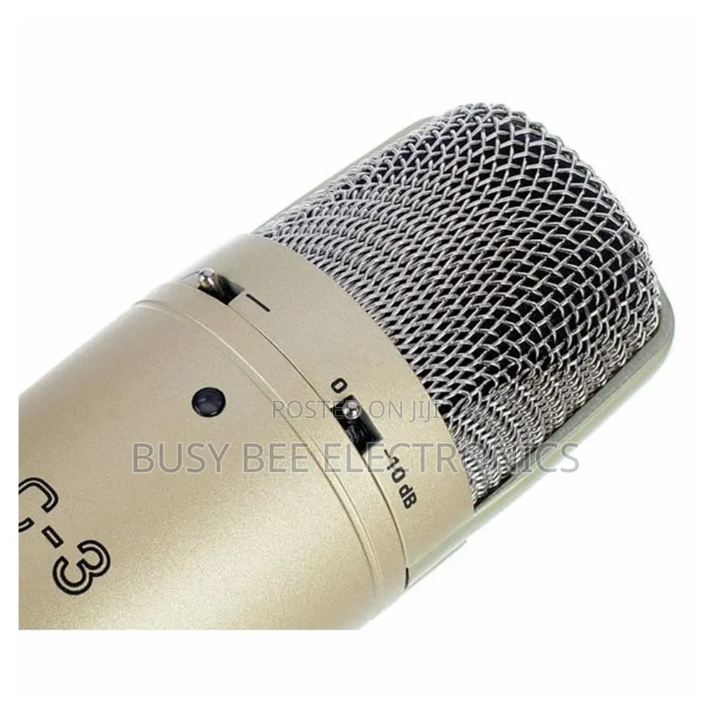 Behringer C-3 Condenser Microphone With Swivel Stand Mount