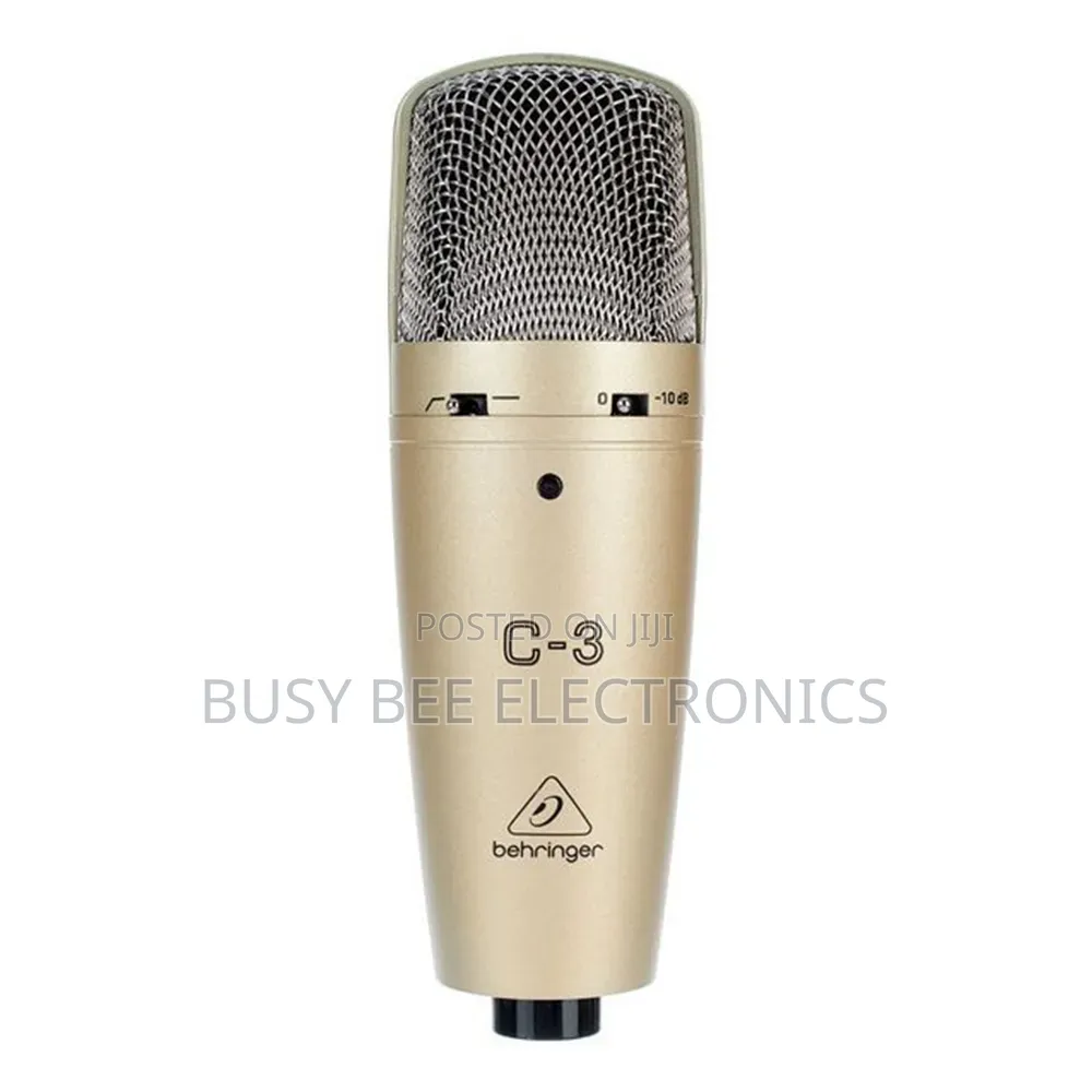 Behringer C-3 Condenser Microphone With Swivel Stand Mount