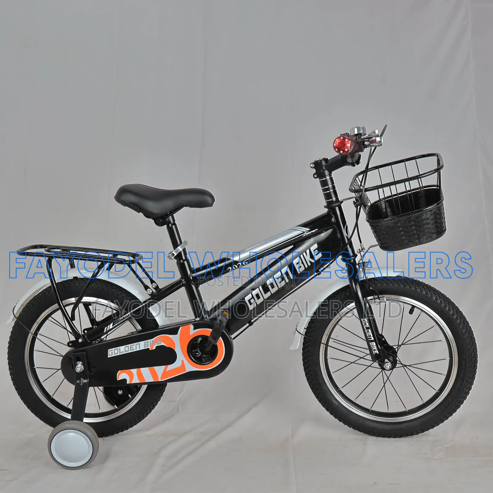 Golden Bike ,Kids Bicycle With Training Wheels