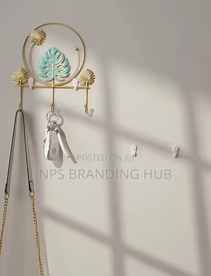 Luxury Iron Art Wall Hanging Hook/Key Holder Stand (Rt