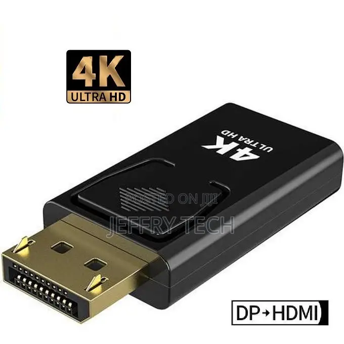 Displayport to Hdmi 60hz Uhd Converter Adapter