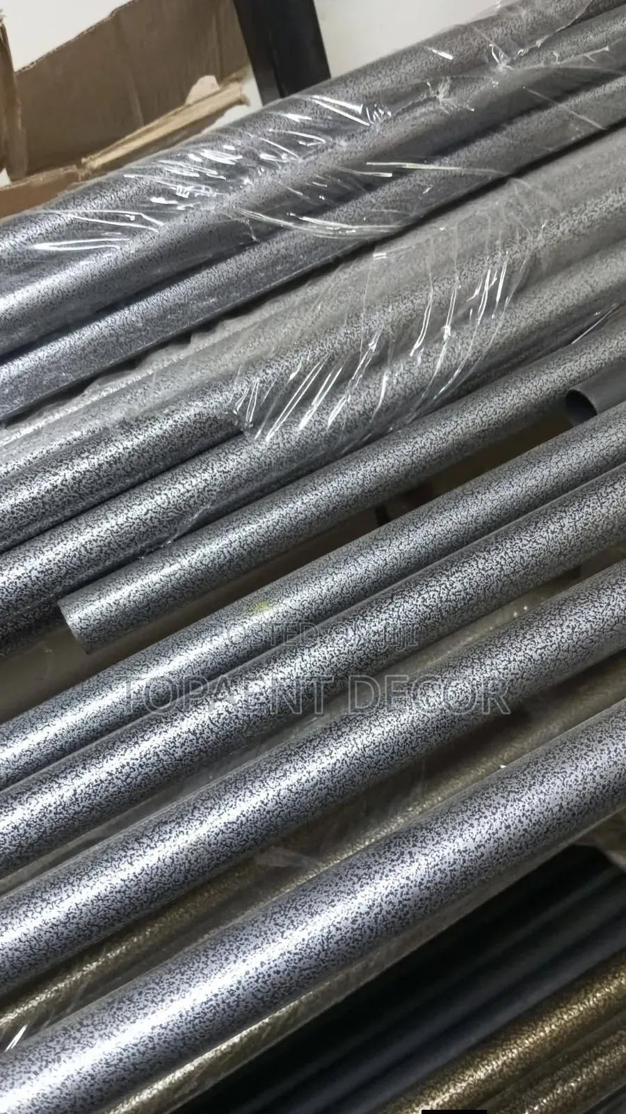 Grey , Strong and Durable 6m Long Powder Coated Window Rods