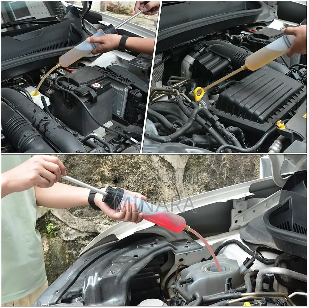 200cc, Automotive Fluid Extractor, Oil Suction Syringe
