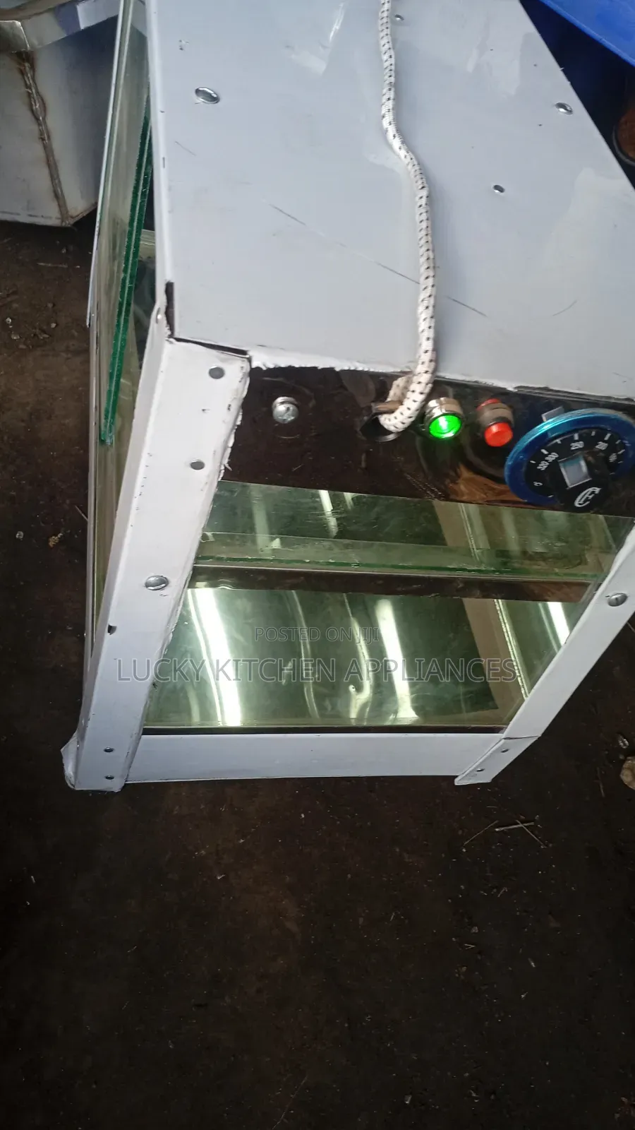 Stainless Steel Electric Display Warmer.