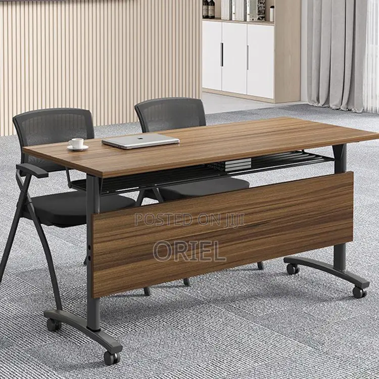 Office Table : 1.4m Foldable Training Office Seminar Table