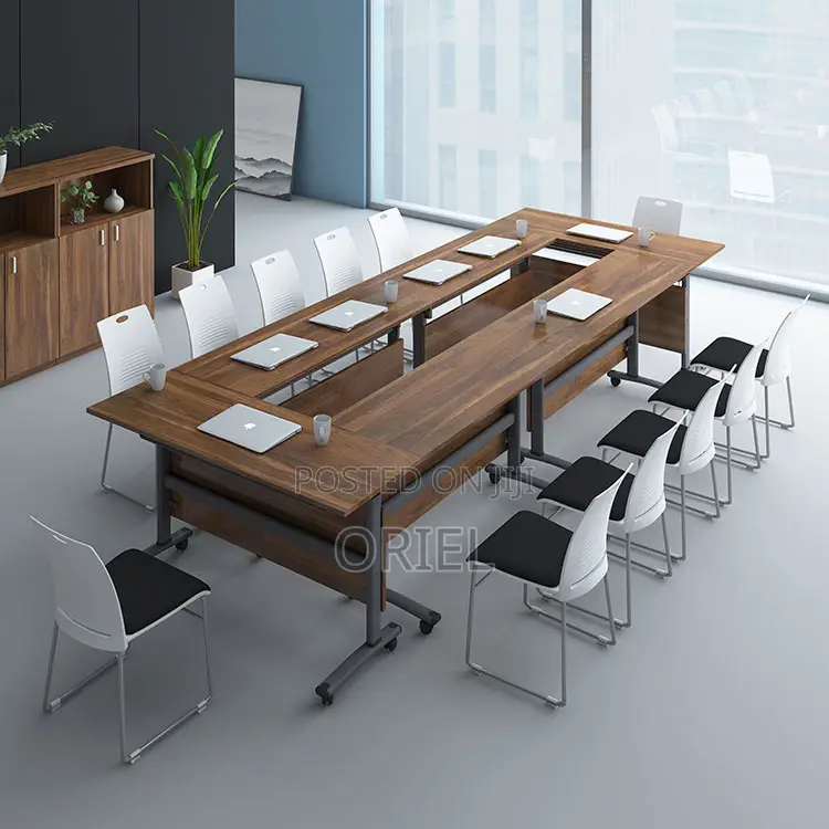 Office Table : 1.4m Foldable Training Office Seminar Table