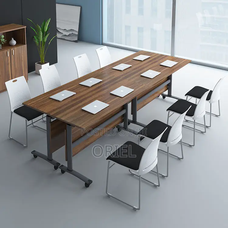 Office Table : 1.4m Foldable Training Office Seminar Table