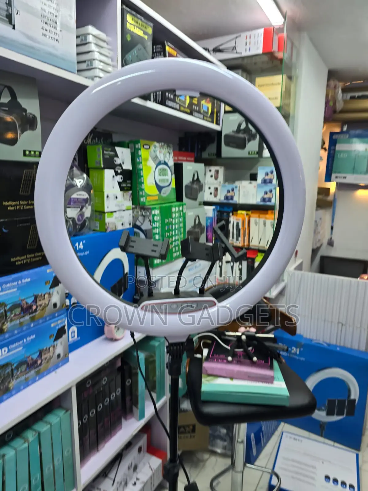 LJJ-45 Led Ring Light Kit for Streaming Makeup and Videos