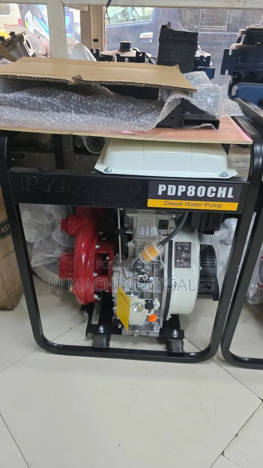 Pyramid Germany Pdp80chl Diesel Water Pump 16hp