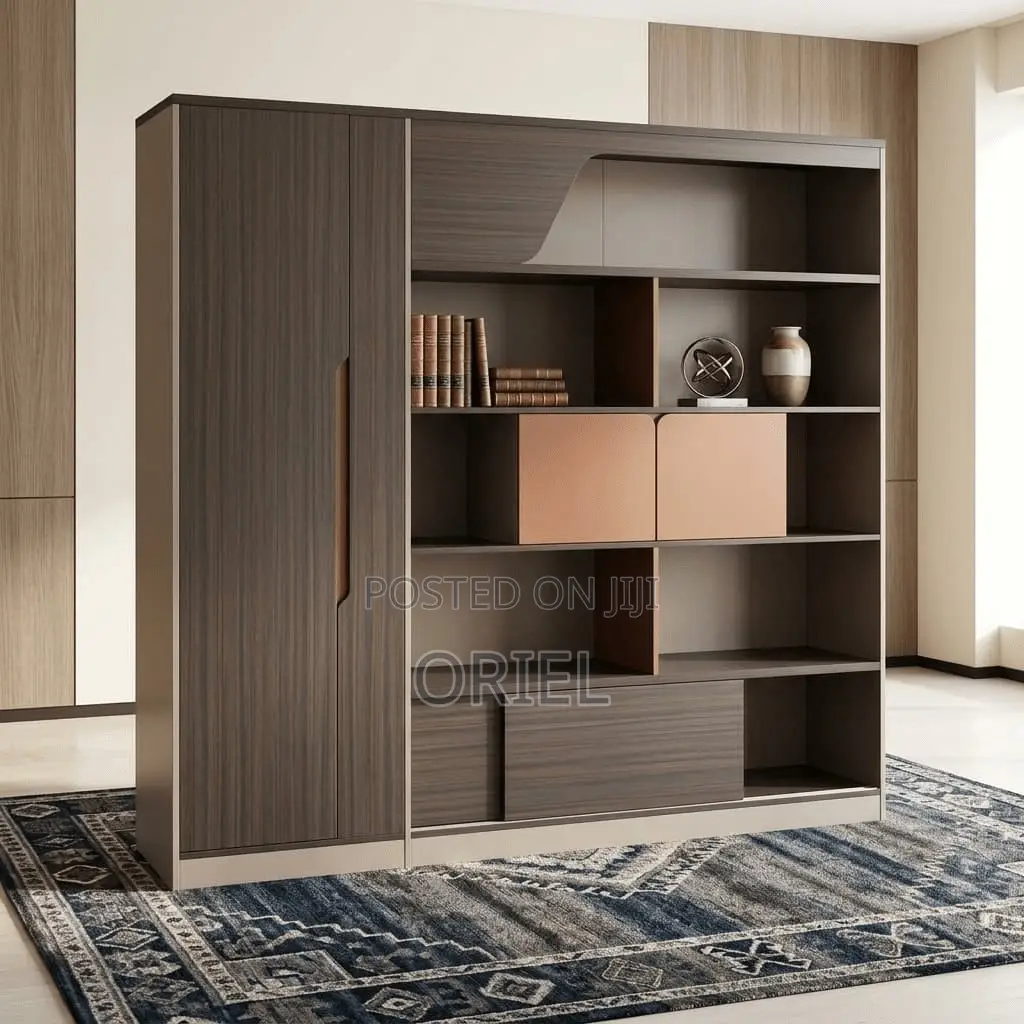 Office Cabinet : 2.4m Office Executive Display Cabinet