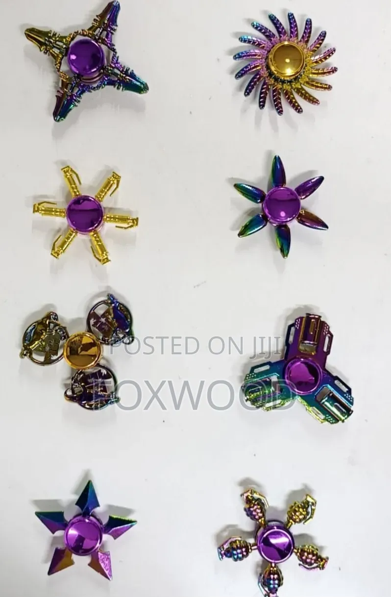 Metal Finger Fidget Spinner Now Available