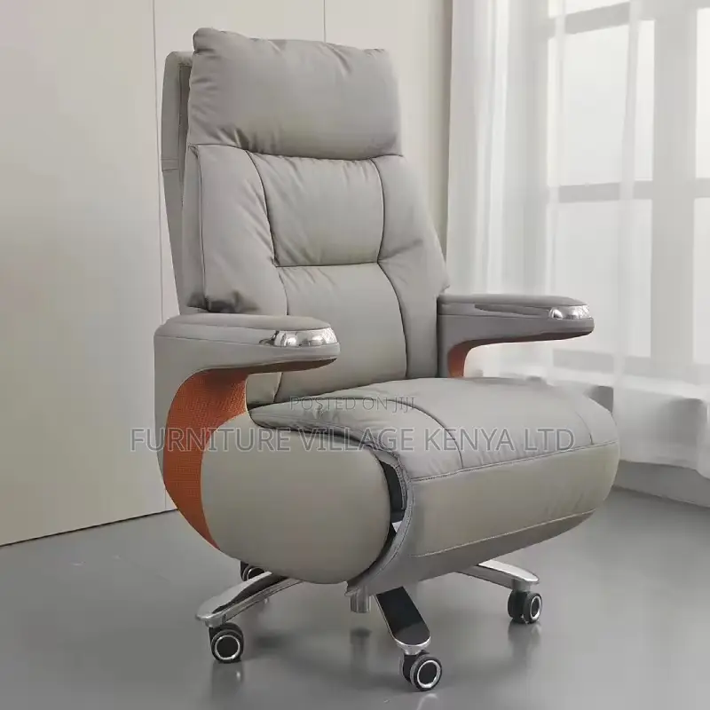 Leather Office Reclining Boss Seat.