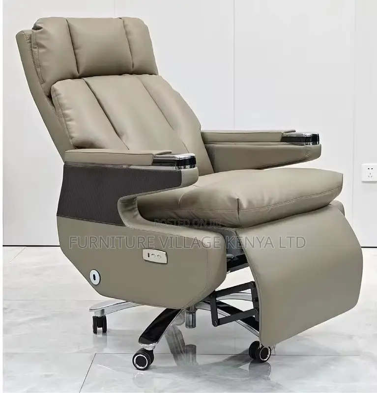 Leather Office Reclining Boss Seat.