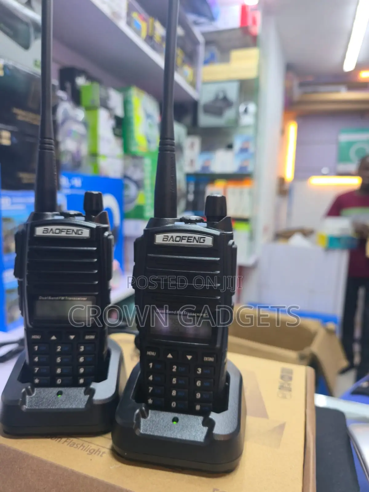 Baofeng Uv-82 Walkie Talkie Pair Dual Band Two-Way Radios