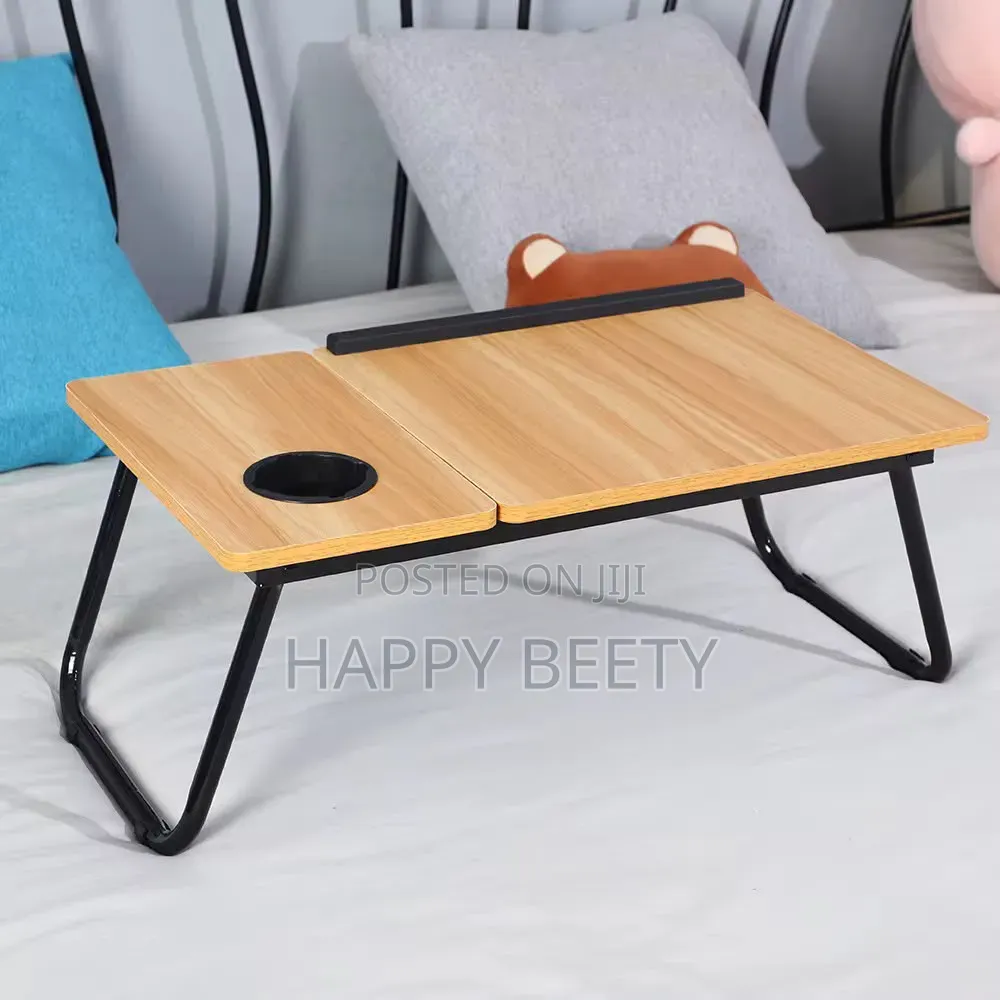 Adjustable Tilting Laptop Folding Table Stand Bed Table