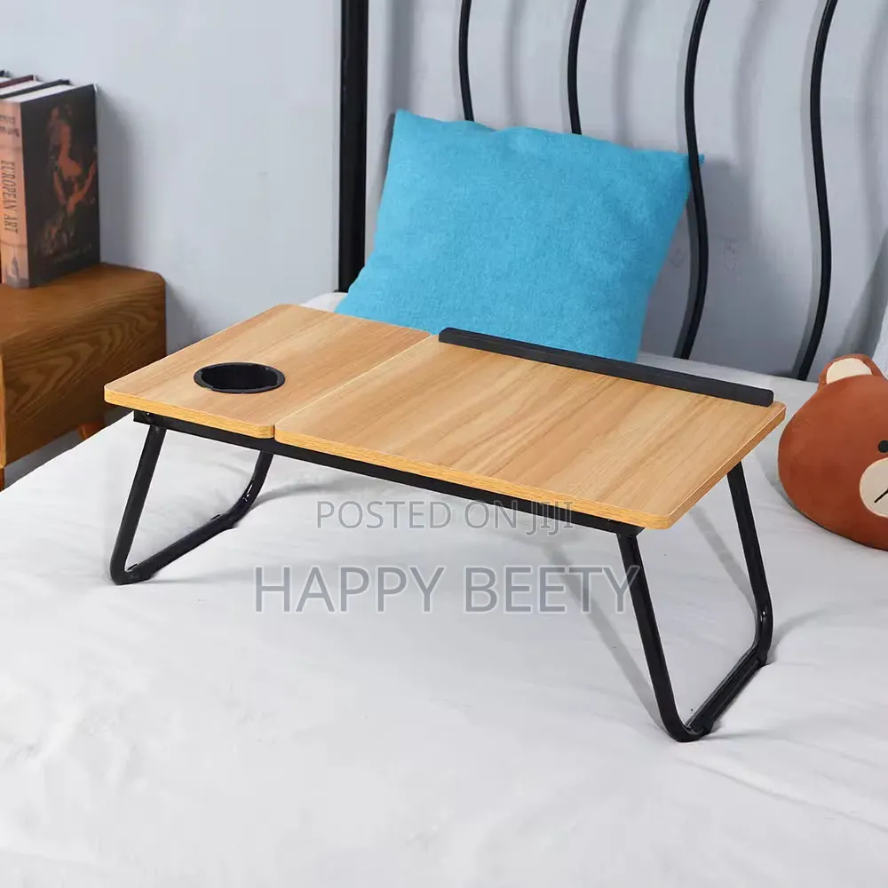 Adjustable Tilting Laptop Folding Table Stand Bed Table