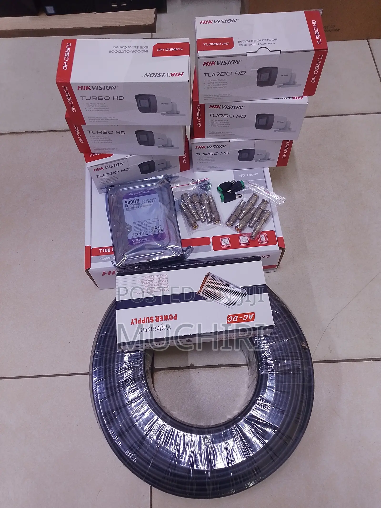 Hikvision 8channel CCTV Kits 2mp 8 Cameras Ir