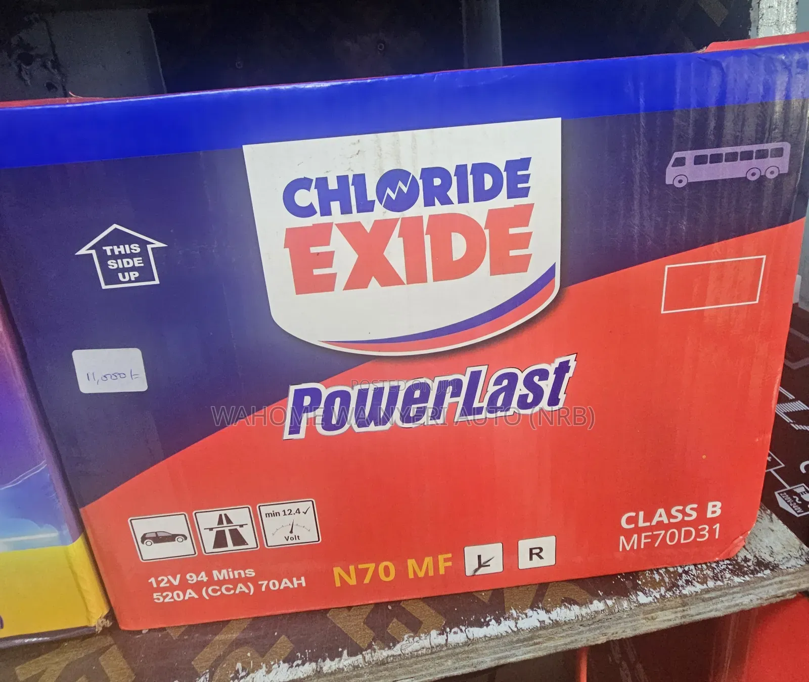 Chloride Exide Powerlast N70mf
