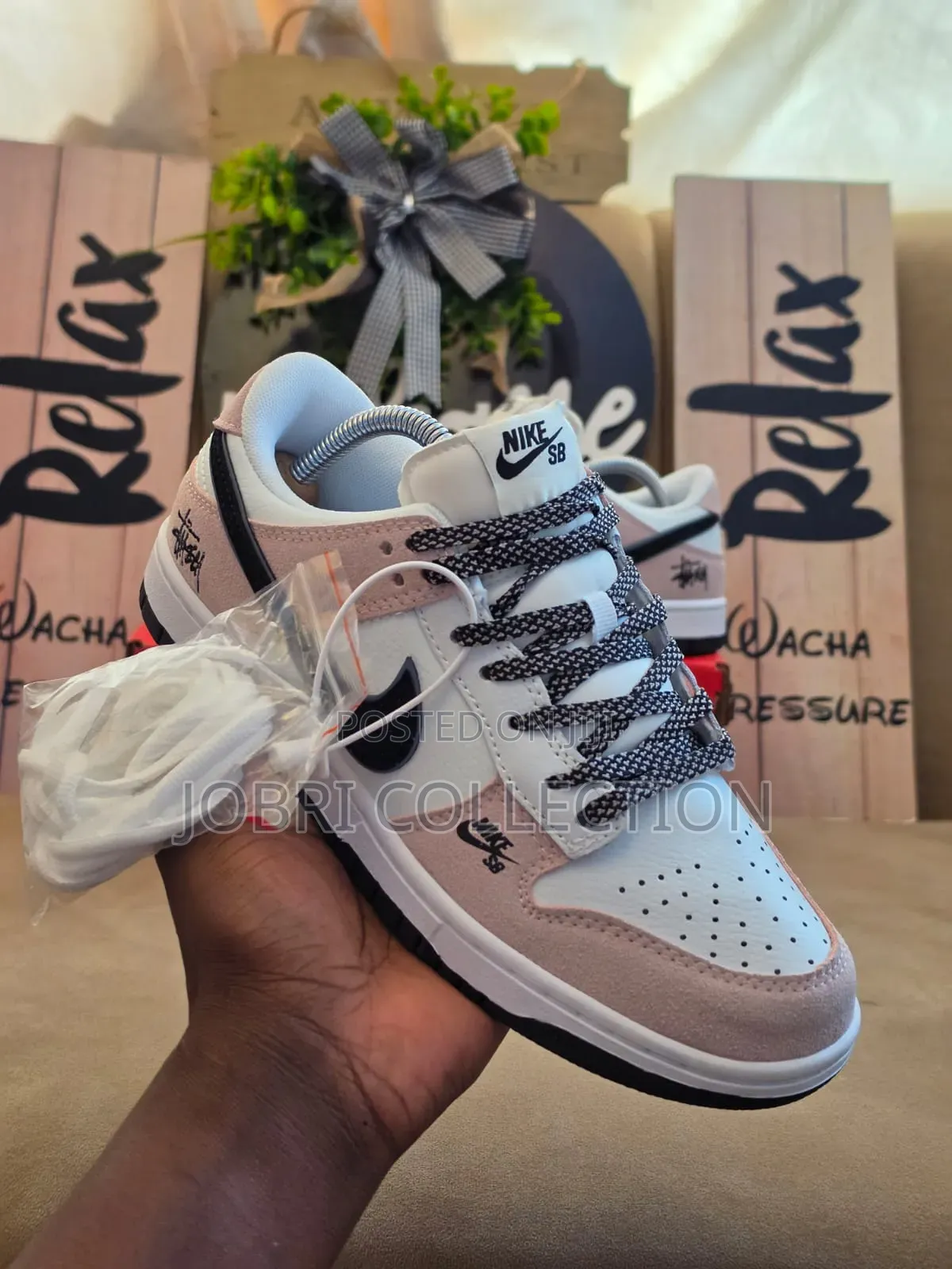 Stussy X Nike Sb Dunk Low Sneakers