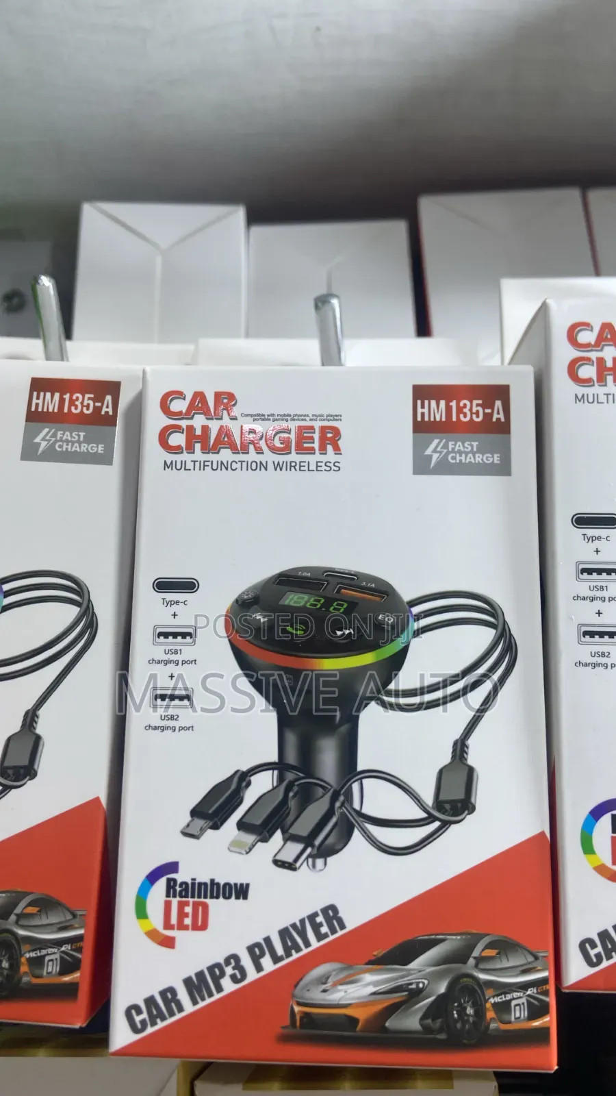 Multifunctional Wireless Car Charger, With Bluetooth
