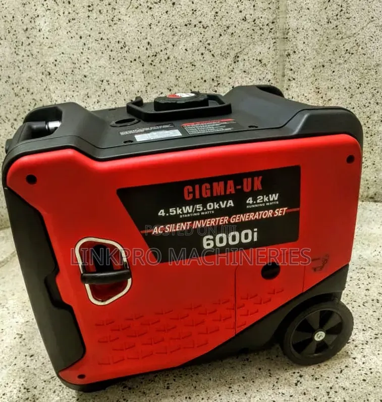 Cigma 5kva 4.5kw Inverter Generator Electric Start