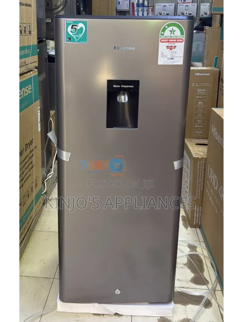 Hisense 176 Litres Single Door Fridge With Water Dispenser
