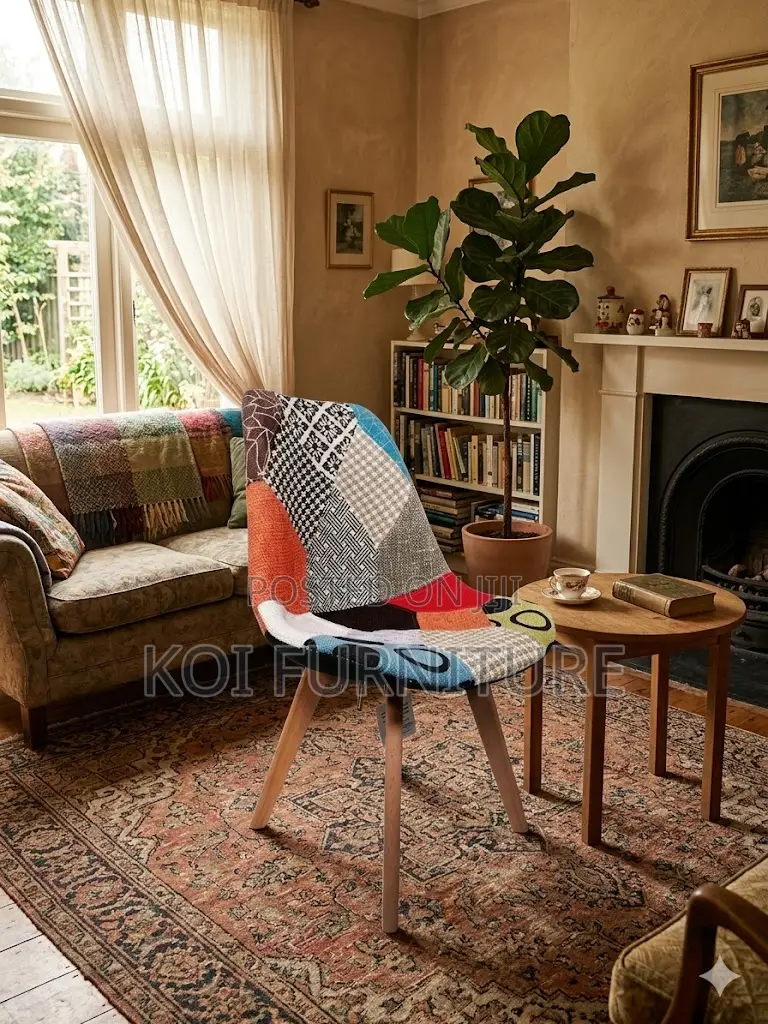 Dining Chairs; Eames Colorful Dining Chairs