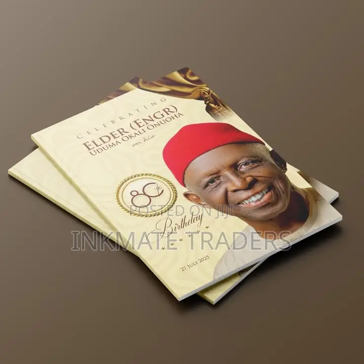 Premium Eulogy Booklet Printing