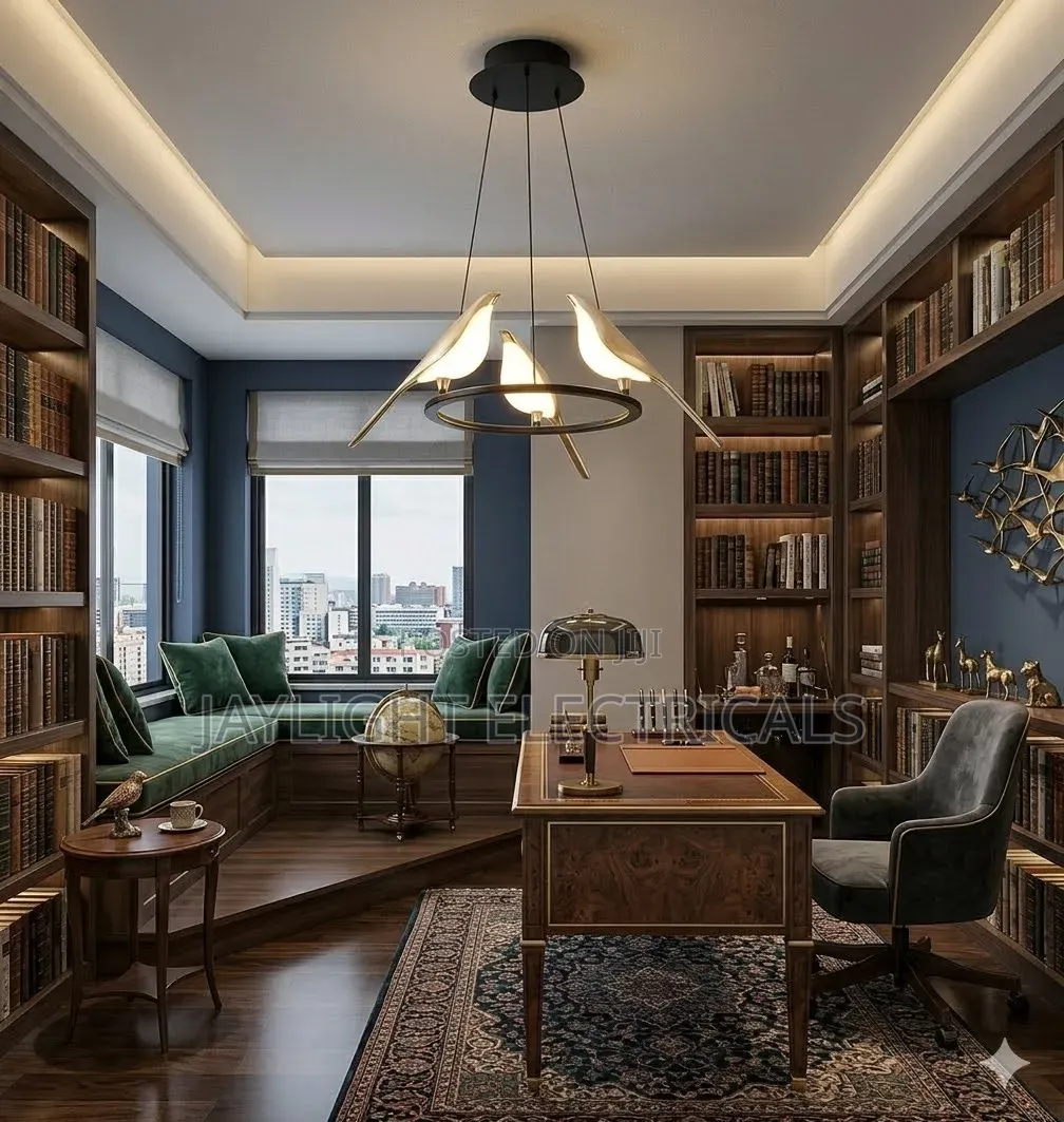 Hanging Pendant Lights With Birds for Dining Room