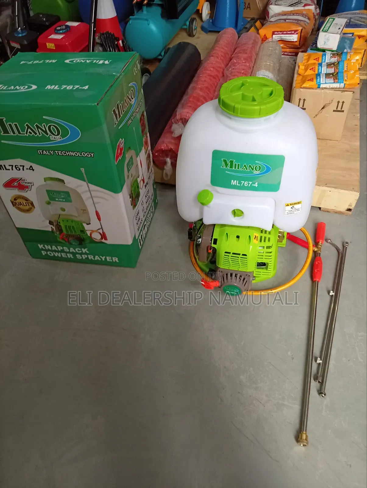 Milano Italia Gasoline Knapsack Sprayer for Large-Scale Farming