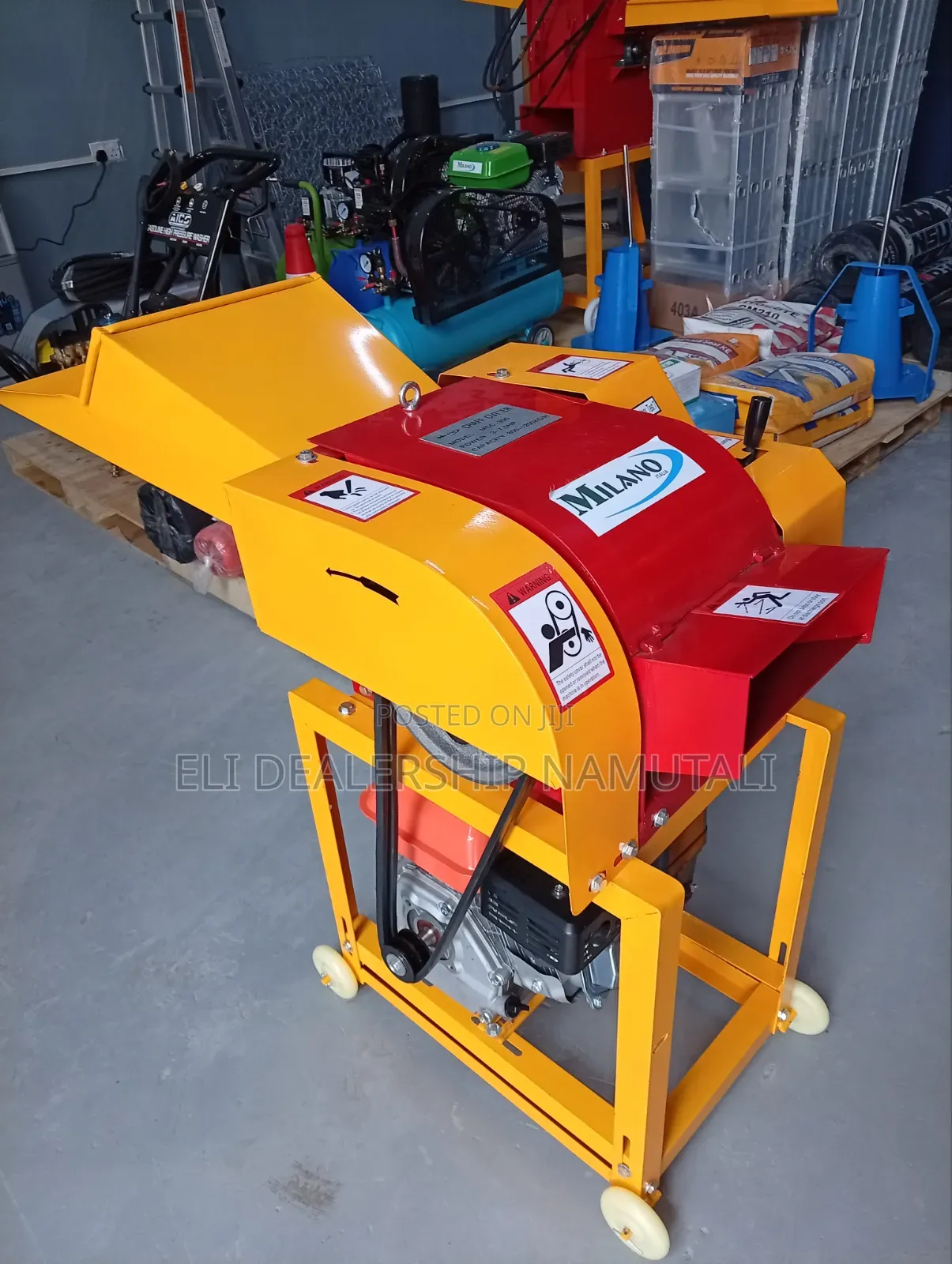 Milano 7.5hp Fodder Chopper for Livestock Feed Processing