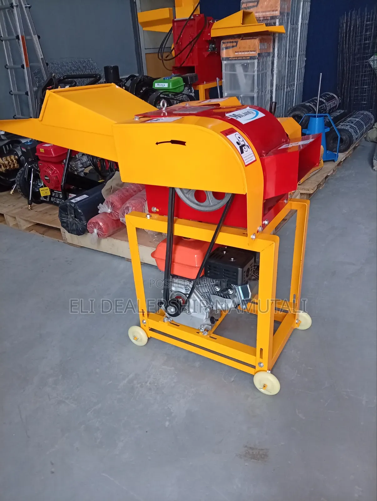 Milano 7.5hp Fodder Chopper for Livestock Feed Processing