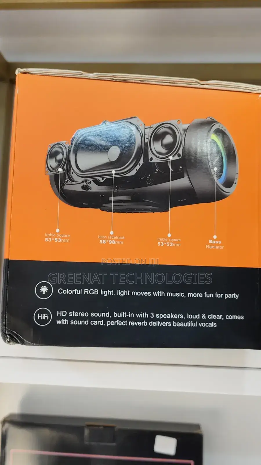 Amaya Xtreme 4 Asp J4 80w Bluetooth Portable Bass Speaker