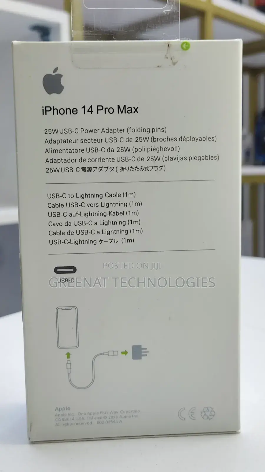 Apple iPhone 14 Pro Max 25w Usb-C Fast Charger Kit