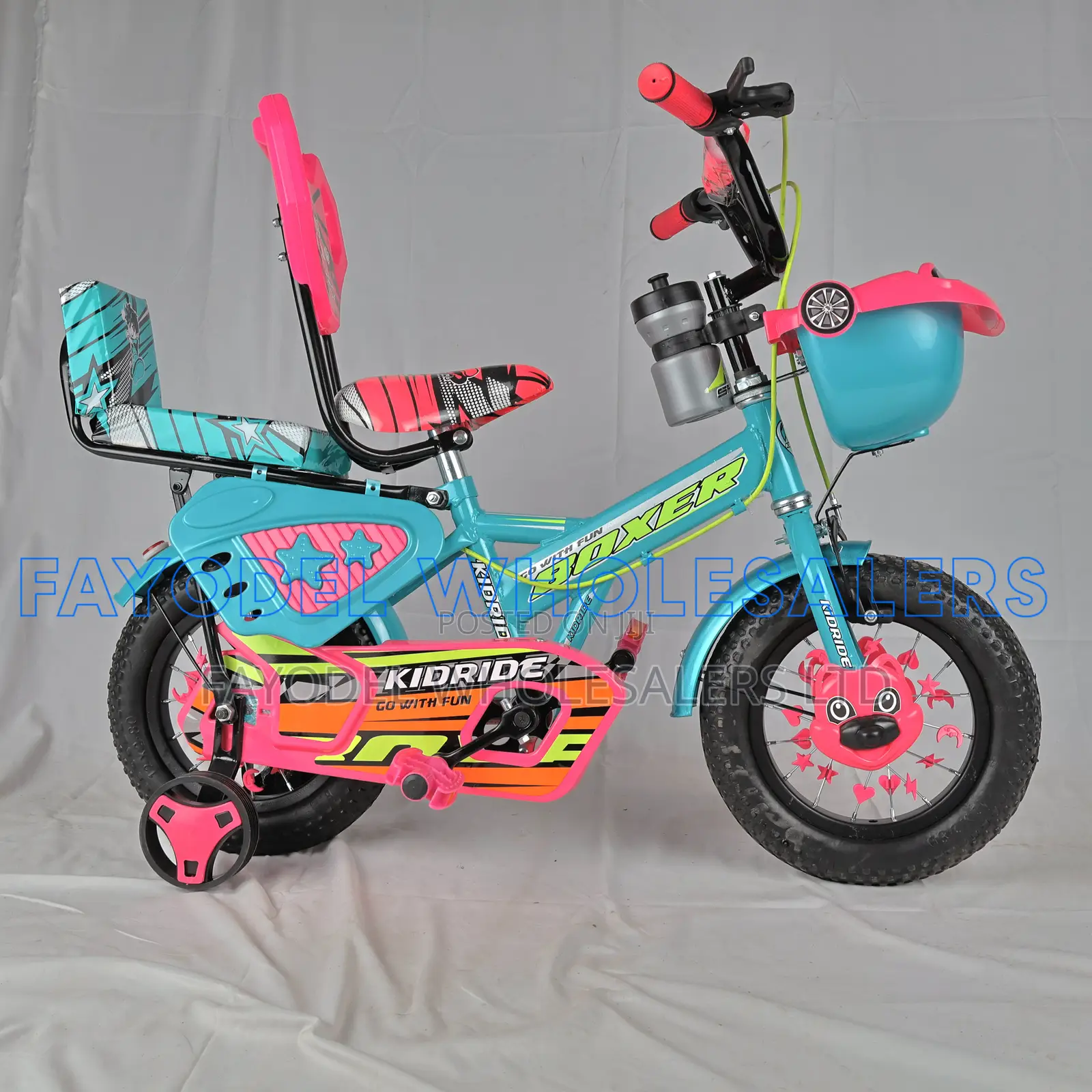 Kidride Learner Bike Size 16 – Training Wheels Included