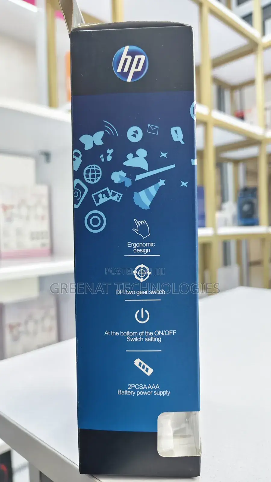 Hp 2.4g Wireless Mouse - Extreme Series Platinum Edition