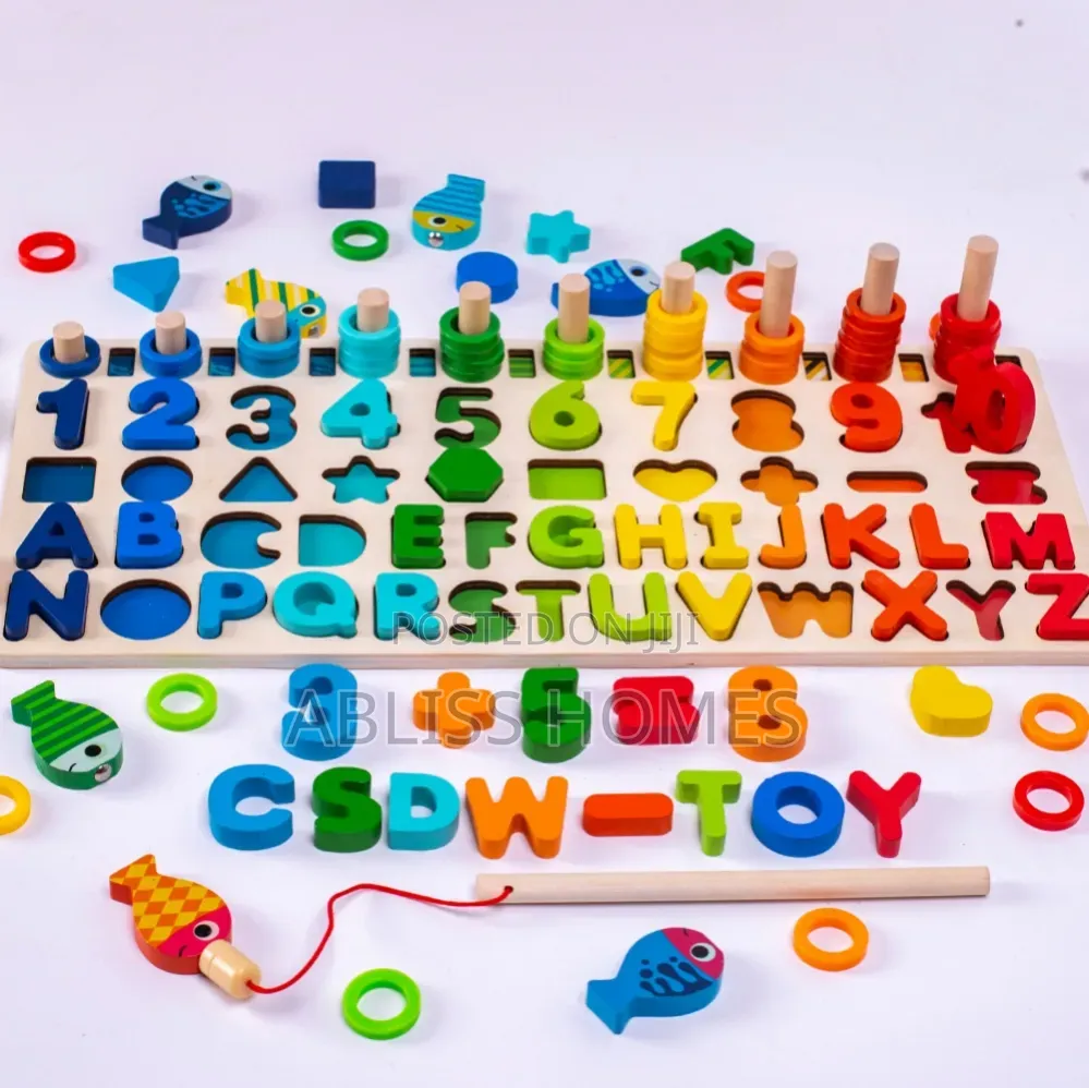 Children Busy Board Math