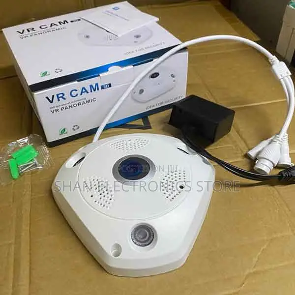 360 Degree Panoramic Camera Vr Cam Dual Wide Angle Lens Real Time