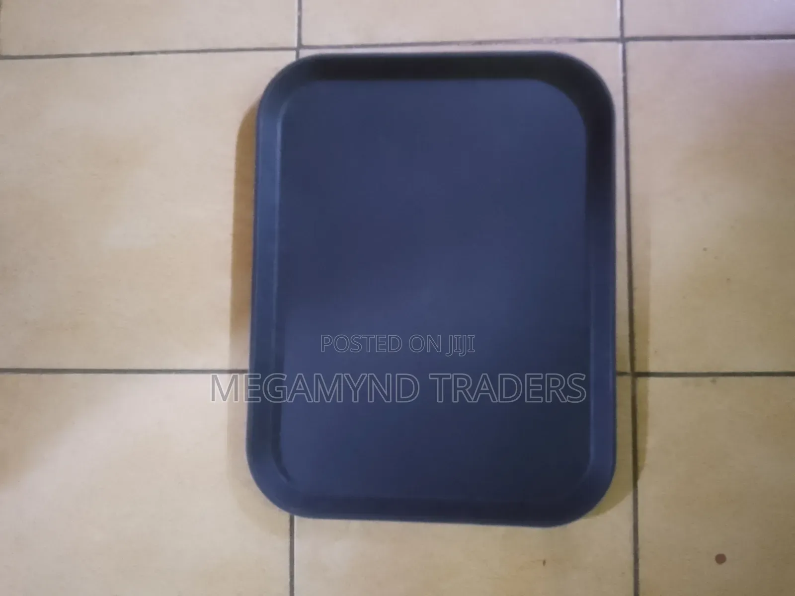Serving Tray Nonslip 46cm / Rectangle Rubber Tray