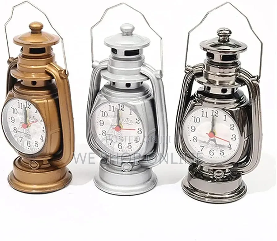 Vintage Retro Lamp Alarm Clock