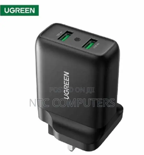 Ugreen Usb Fast Charger Uk (Black)– Cd161