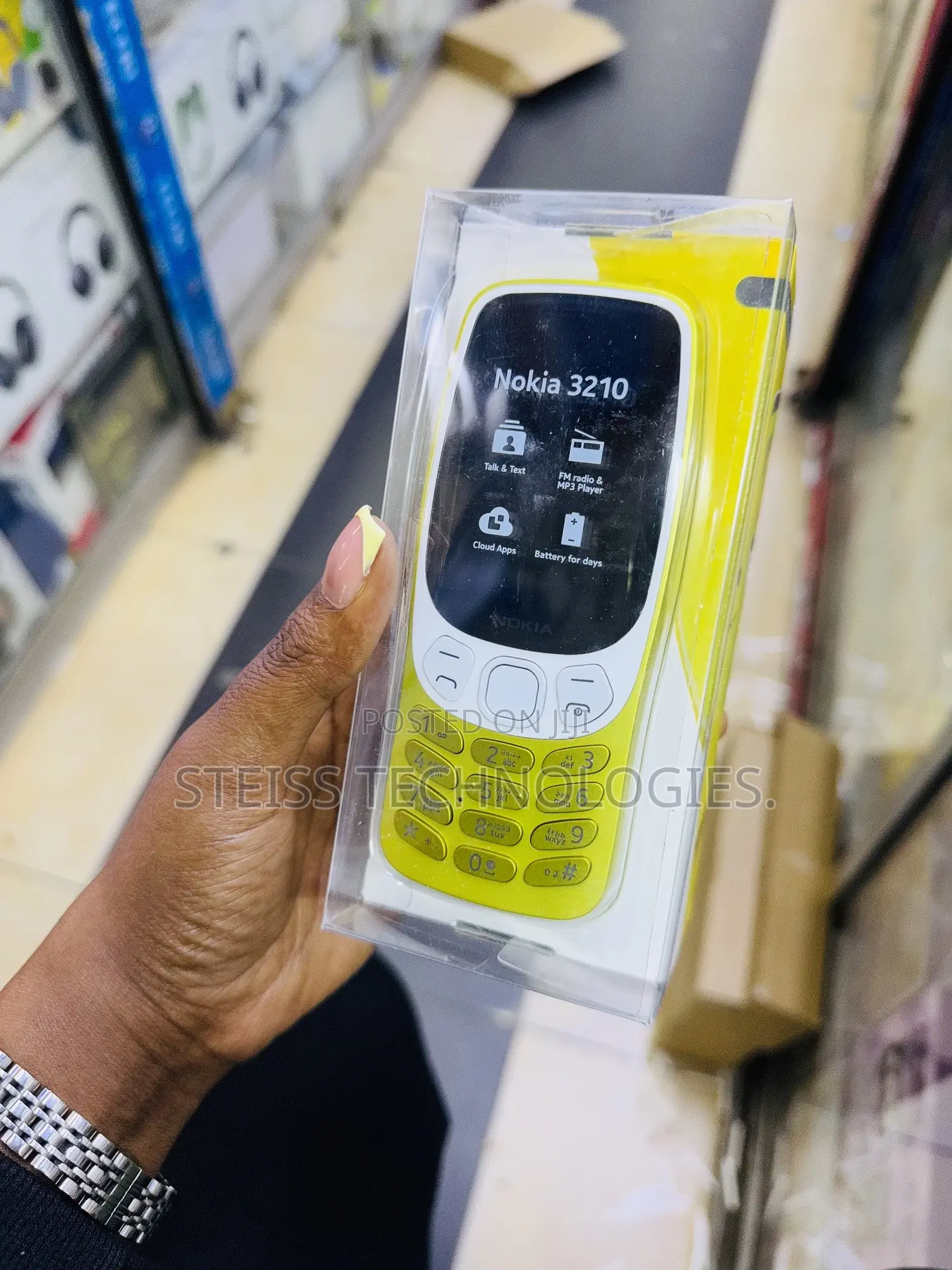 New Nokia 3210 Yellow