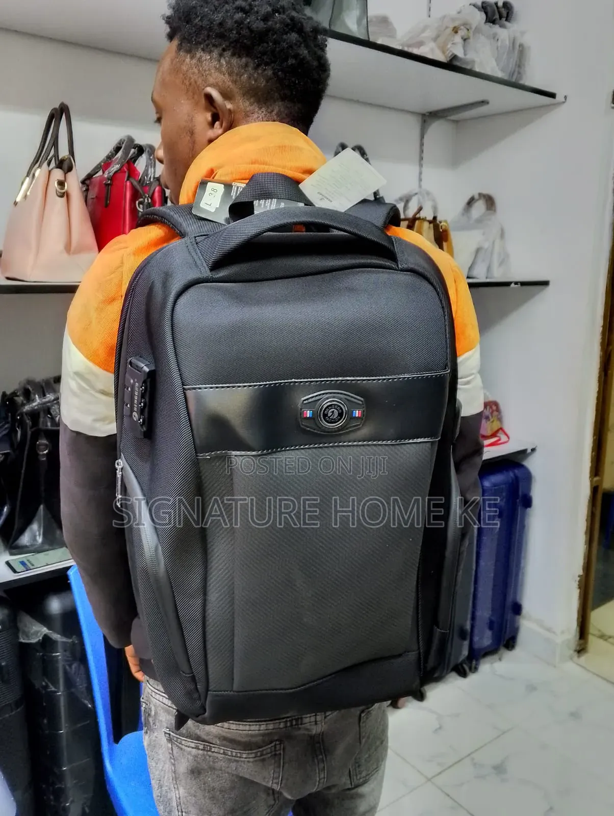 Quality Laptop Backpacks -Black
