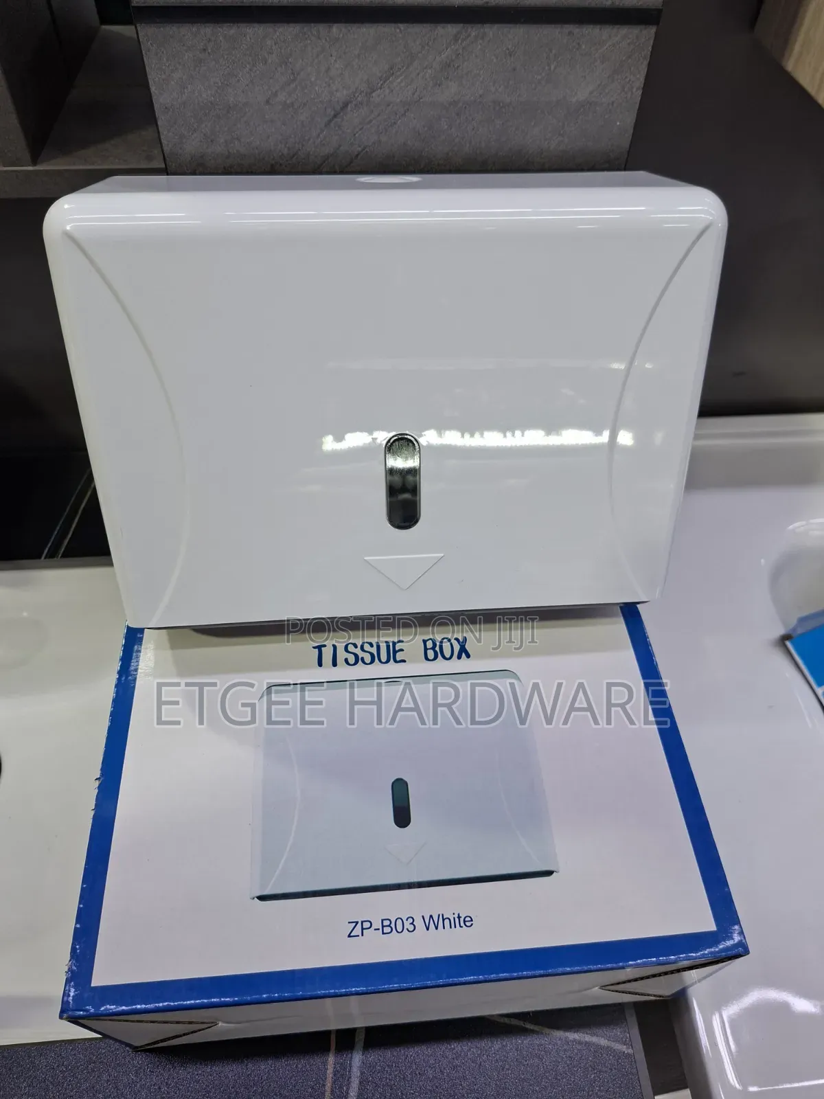 White Hand Paper Towel Dispenser E