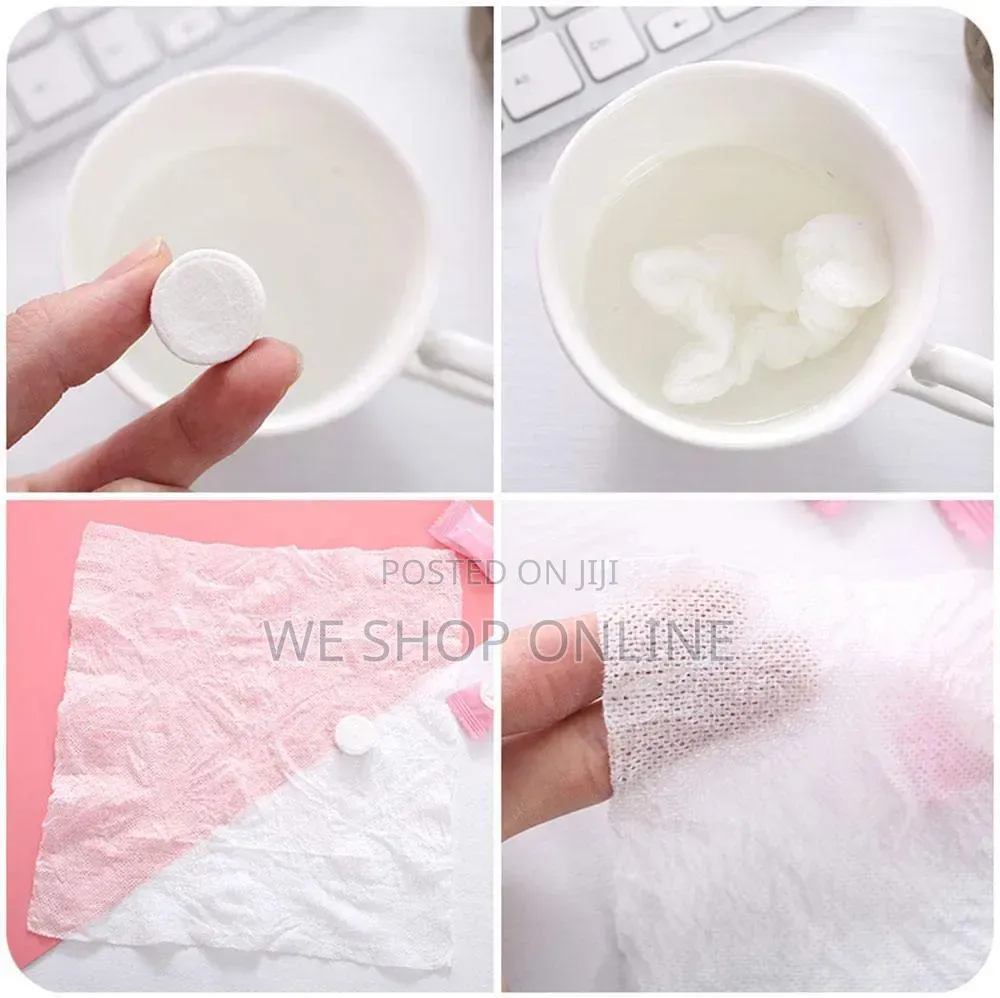 100pcs Patco/ Magic Compressed Compact Towels.