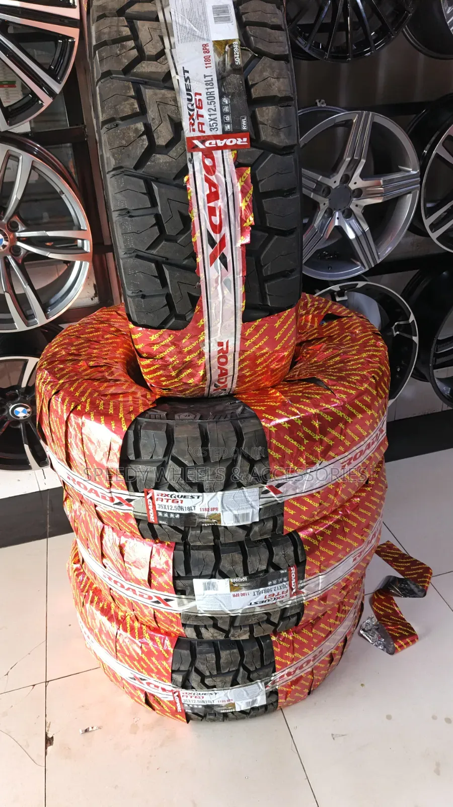 35x12.50r18 at Road X