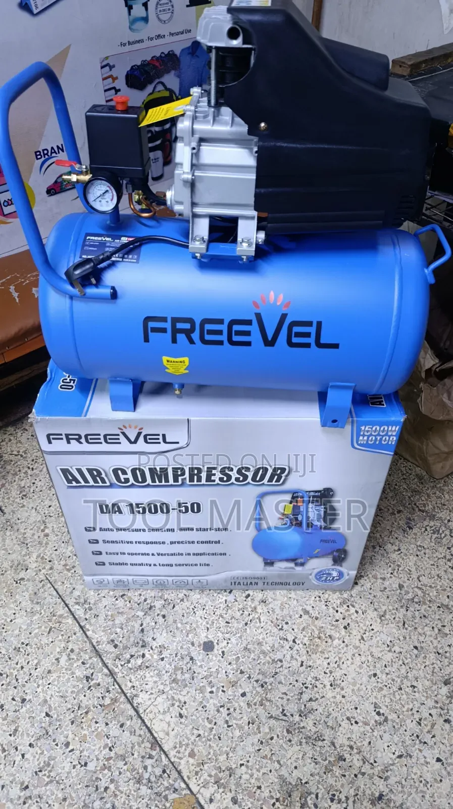 Freevel 50l Electric Compressor/50l Freevel Commercial Compressor